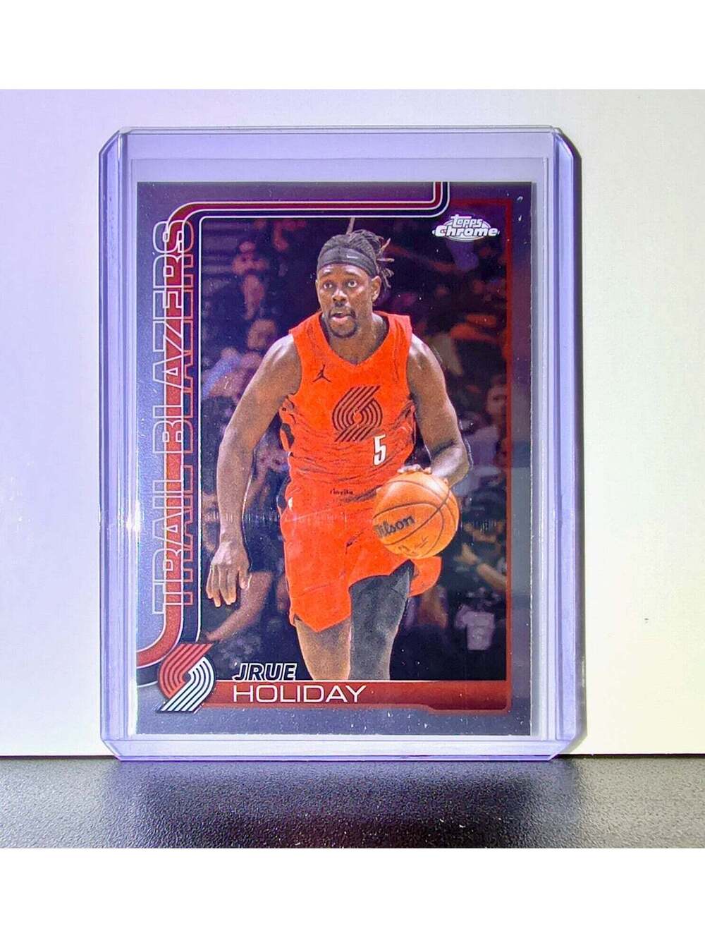 Jrue Holiday 2025-26 NBA Topps Chrome Update #64 Card Portland Trail Blazers